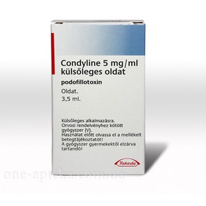 Лкарство Condylin назначают для избавления от остроконечных кондилом.