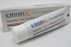 Клензит-С гель - очень популярный препарат от инфекционных угрей.